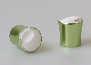 Premi il colore verde brillante delle chiusure di alluminio di 28mm per la bottiglia di plastica