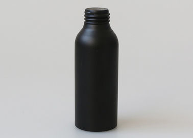 Trasferimento di calore di sostegno che stampa le bottiglie cosmetiche di alluminio nere opache dello spruzzo 150ml