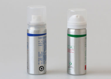 colore medico di bianco di sostegno dello spruzzo della valvola di plastica vuota della bomboletta spray 50ml