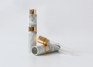 bottiglia di plastica dello spruzzo dell'atomizzatore del profumo di viaggio della tasca di marmo operata di colore 10ml piccola