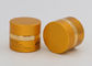 Contenitori vuoti della crema di fronte dell'oro per i prodotti di bellezza casalinghi 30ml svegli