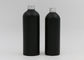 Trasferimento di calore di sostegno che stampa le bottiglie cosmetiche di alluminio nere opache dello spruzzo 150ml
