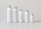 Bottiglie cosmetiche di alluminio di alluminio di Ldp del cappuccio del cappuccio di plastica vuoto di alluminio bianco di potere