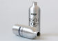 Bottiglia cosmetica di alluminio d'argento vuota con la pompa 500ml della lozione riciclata